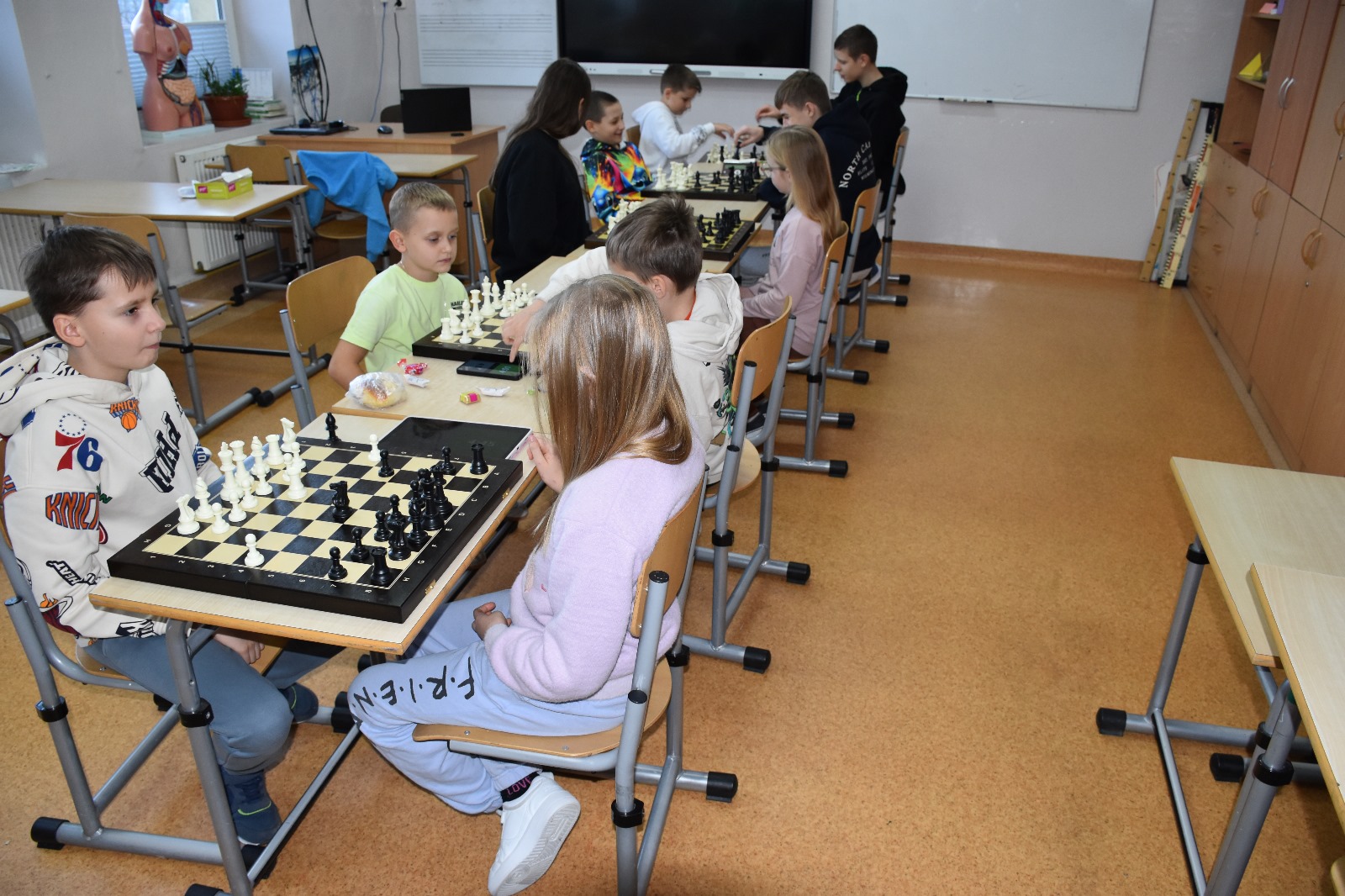 Szkolny turniej szachowy