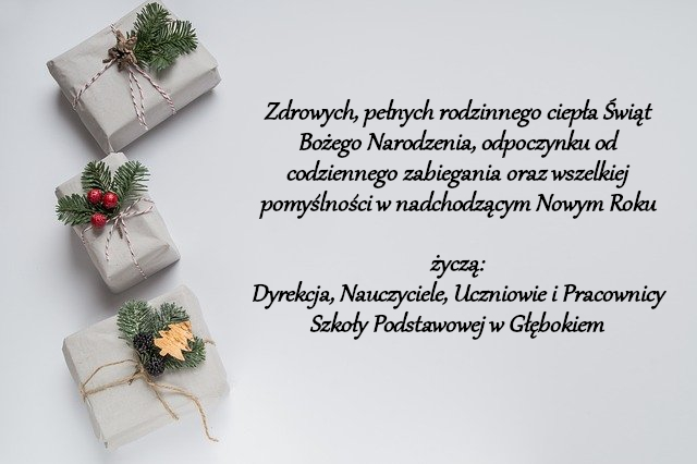 Życzenia świąteczne